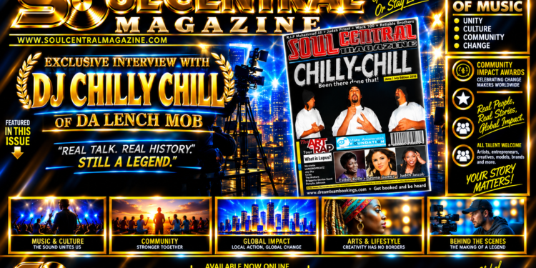 Soul Central Magazine – DJ Chilly Chill – June /July Edition 2016