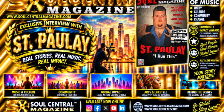 Soul Central Magazine – ST Paulay – September Edition 2013