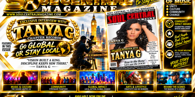 Soul Central Magazine – Tanya G – November 2015 Edition