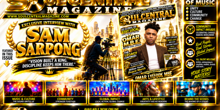 Soul Central Magazine – Omar Lyefook MBE – September 2015 Edition
